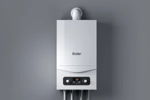 A gas boiler