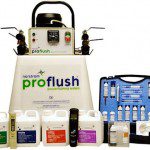 Proflush equipment spread out